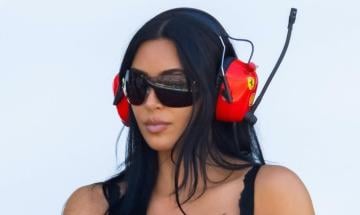 Kim Kardashian celebrates Lewis Hamilton’s Ferrari victory with heartfelt tribute