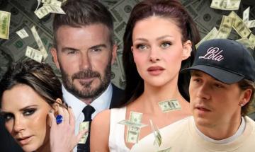 Beckham family denies choreographing Harper's LA visit