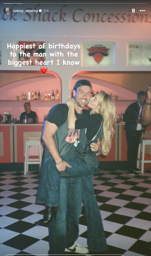 Sydney Sweeney shares unseen photos with Scooter Braun