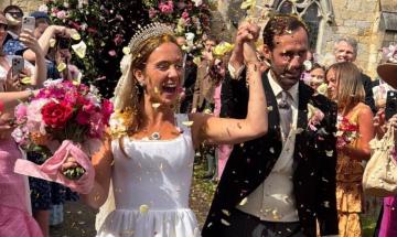 Lady Marina Windsor weds in low-key UK church ceremony