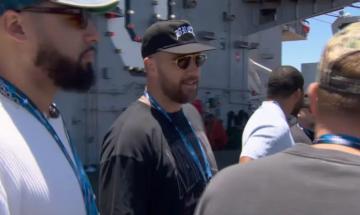 Travis Kelce's pre-wedding weekend: Concerts, golf and NASCAR with brother Jason