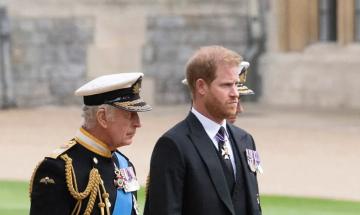 King Charles relationship with Prince Harry severely strained