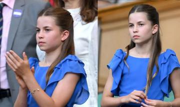 Princess Charlotte copies Princess Kate's signature hairstyle at Wimbledon