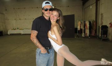 Nicola Peltz shares first look at ballerina role with Brooklyn Beckham