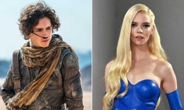Anya Taylor-Joy reacts to Timothée Chalamet calling her terrifying
