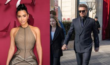 David Beckham meeting Kim Kardashian clip prompts hilarious fan commentary