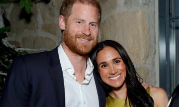Meghan Markle lets Prince Harry take lead during UK visit
