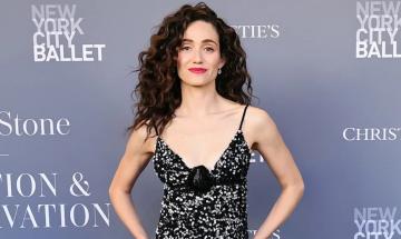 Emmy Rossum opens up about ditching years of hair straightening
