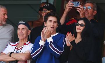 Kylie Jenner, Timothée Chalamet pack on PDA at World Cup final