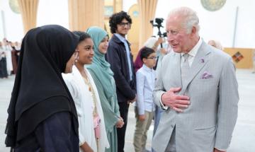 King Charles tours Europe's first eco-mosque in Cambridge