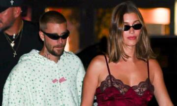 Hailey Bieber turns heads in vintage Dior after World Cup halftime show