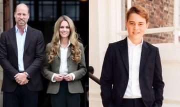 Royal family releases new portrait as Prince George turns 13