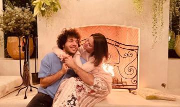Selena Gomez and Benny Blanco enjoy romantic dinner in Italy