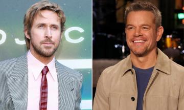 Matt Damon teases mystery film after replacing Ryan Gosling