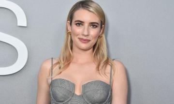 Emma Roberts shares the vintage inspiration behind her unique bridal gown