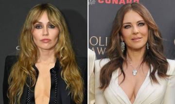 Elizabeth Hurley addresses connection with Miley Cyrus